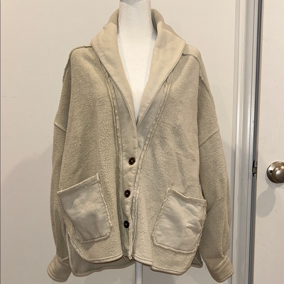 Free People Women’s Jordan Jacket in Washed Muslin, Size XS - Picture 3 of 13